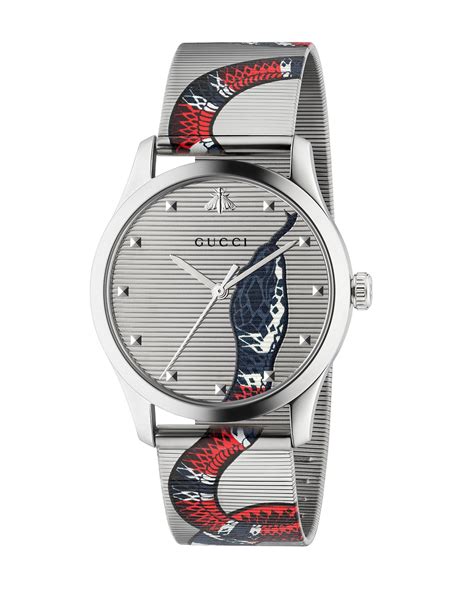 gucci snake watch men's.